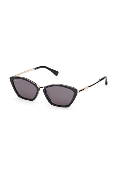 Maxmara Mm0162s 01a 54 Kadın Güneş Gözlüğü Altın - Siyah