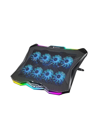 Frostcore X8 Rgb 8 Fanlı 10 Rgb Modlu 9-17 Notebook Soğutucu Stand Laptop Soğutucu