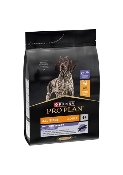 Pro Plan All Size Adult Protein Energy Tavuklu Yetişkin Köpek Maması 3 Kg