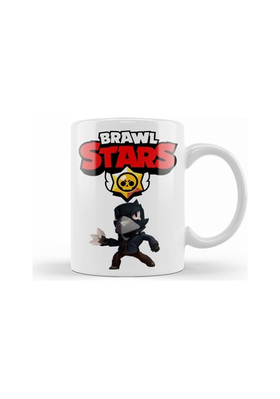 Brawl Stars Crow Kupa Bardak Porselen No28207 Karışık