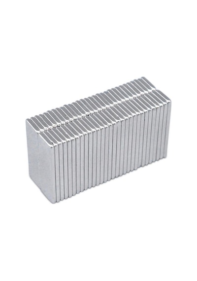 30x10x1 Mm Neodyum Mıknatıs 10 Adet Set