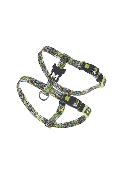M-pets Urban Style Multicolor Active Köpek Göğüs Tasması S Çok Renkli