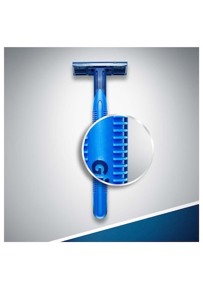 Gillette Blue2 Plus Erkek Kullan At Tıraş Bıçağı 5+2 7'li, Krom Kaplamalı