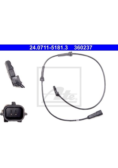 Arka Abs Sensoru Megane2 - Scenıc2 Ate 8200416683