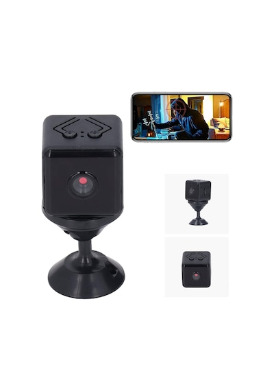 Secumore Gece Görüşlü Mini Wifi 1080p Kamera