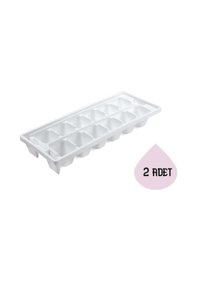 Kare Buz Kalıbı 2 Adet Ur-3176 Gkh Plastik Diğer