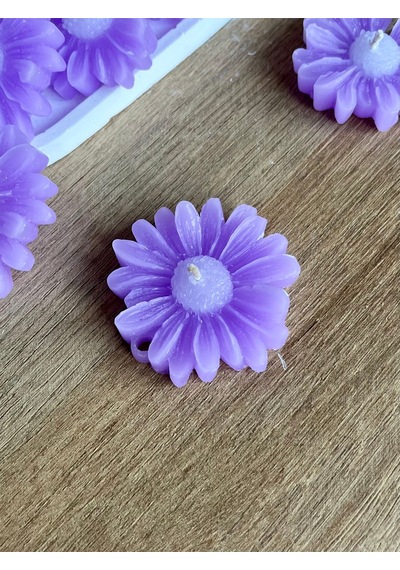 Bernami Vazo Pinterest Papatya Çiçeği Mum, El Yapımı Dekoratif Mum 12 Adet Diğer