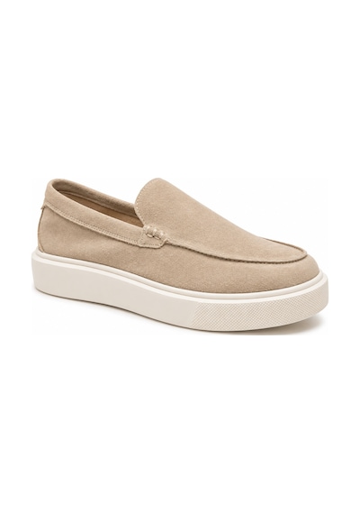 Lufian 111230309 Zayn Sneaker Erkek Deri Ayakkabı Bej