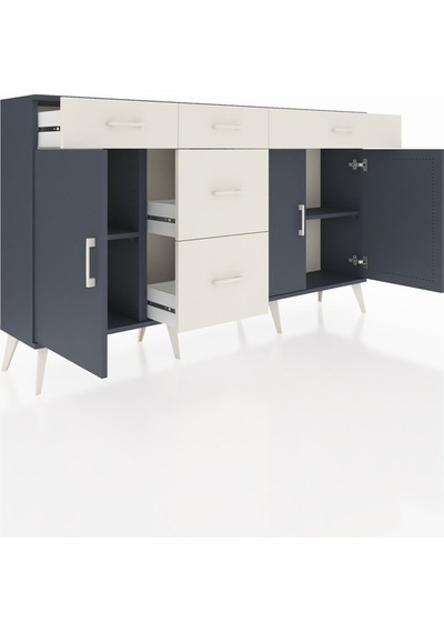 Arges Konsol 2 Raflı 5 Çekmeceli 3 Kapaklı 176x30x99 Antrasit-antrasit/aytaşı Antrasıt/aytası - Antrasıt Arges Konsol 2 Raflı 5 Çekmeceli 3 Kapaklı 176x30x99 Antrasit-antrasit/aytaşı Antrasıt/aytası - Antrasıt