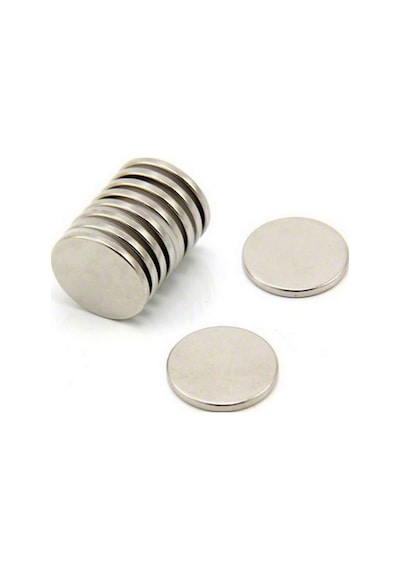 Neodim Neodyum Mıknatıs 20 MM x 1.5 MM 5 Adet