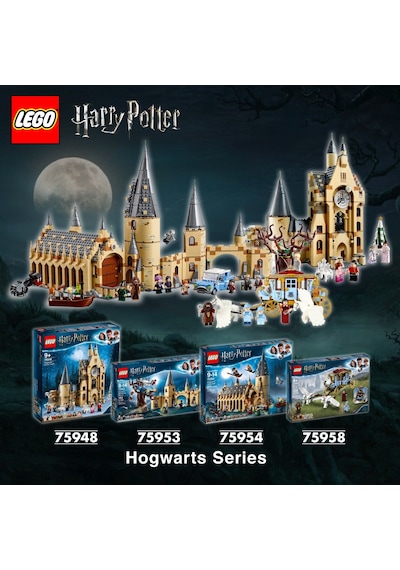 LEGO® Harry Potter 75948 ve Ateş Kadehi Hogwarts Saat Kulesi 922 Parça