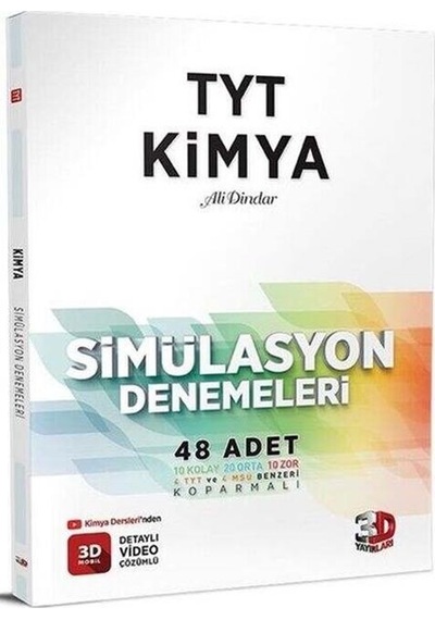Tyt Kimya Deneme / 3D Çözüm Yayınları
