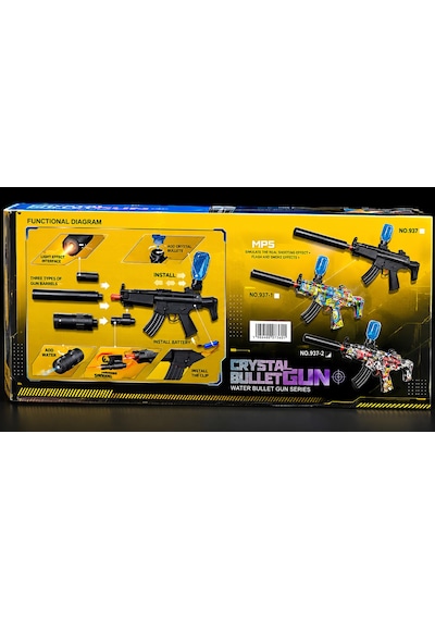 Masita Gel Blaster Su Topu Su Maymuncuğu Atan Oyuncak Şarjlı Tam Otomatik. 45 Cm Karma Renk Ve Model Gönderilir
