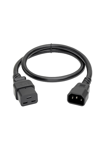 C14 To C19 Enerji Kablosu 3x1.5 Mm² 2 Metre Pvc İzolasyonlu Ups / Pdu Uyumlu