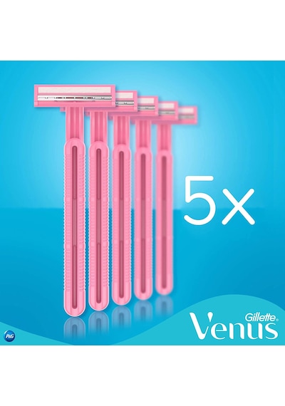 Gillette Simply Venüs 2 Basic Kadın Tıraş Bıçağı 5'li x 2