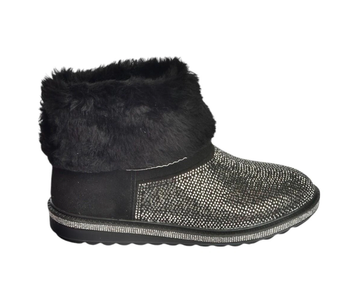 Fox Shoes V250014702 Platin Süet Tüylü Kadın Bot Platin-süet