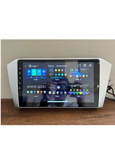 Foxus Wolkswagen Vw Passat B8 2017+ Gri 4gb Ram 64gb Hafıza Android Dokunmatik Ekran Oto Teyp - Carplay Wifi Gps Bluetooth Kamera Destekli Oem Netflix