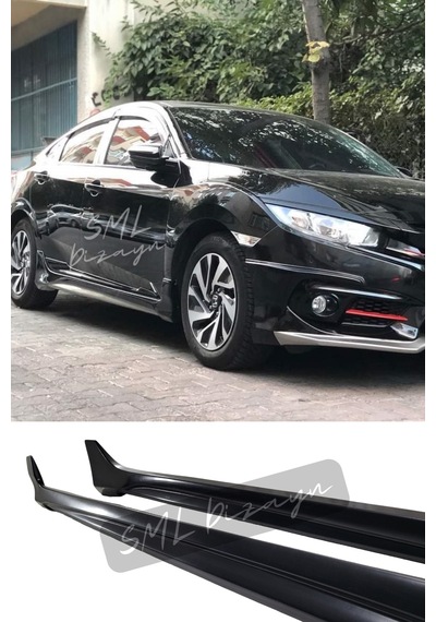 Honda Civic Fc5 (2016-2021) Turbo Yan Marşpiyel (Plastik) BOYASIZ