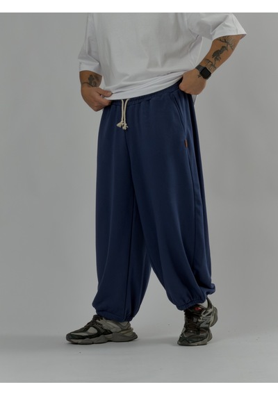 Cocopelli Lacivert Oversize Baggy Erkek Pantolon Coc3417