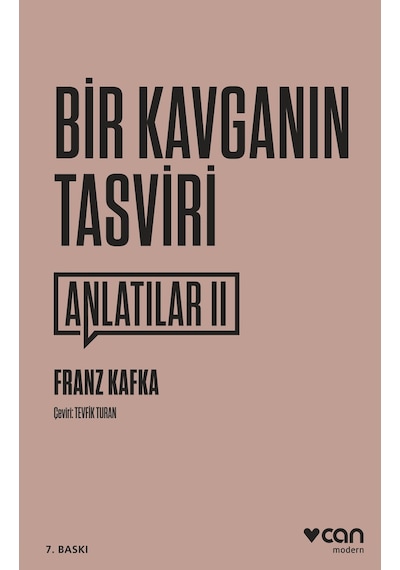 Bir Kavganın Tasviri - Franz Kafka - Can Yayınları