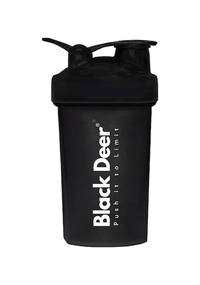 Shaker Karıştırıcı Sporcu Protein Shaker 550 ML Siyah