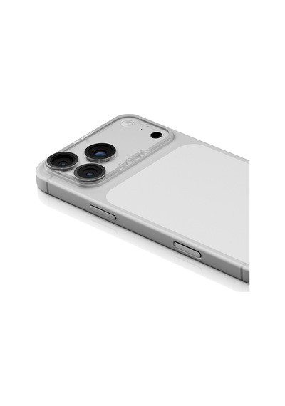 Apple Uyumlu   iPhone 17 Pro Skinarma Magma Serisi Mat Kamera Lens Koruyucu Gri
