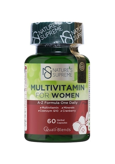Natures Supreme Multivitamin For Women 60 Kapsül Aromasiz