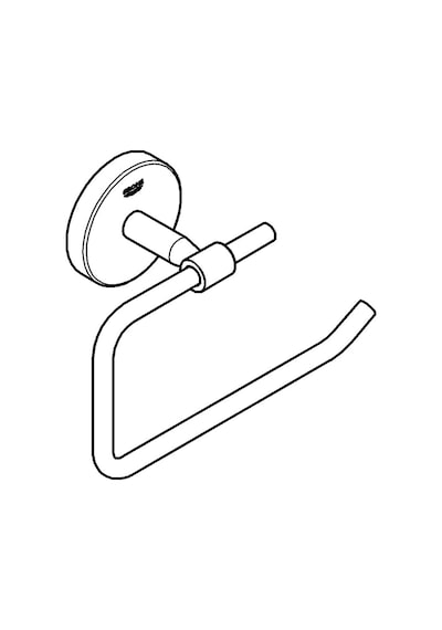 Start Cosmopolitan Quickfix Tuvalet Kağıtlığı Duş/banyo Aksesuarları Krom 41165000