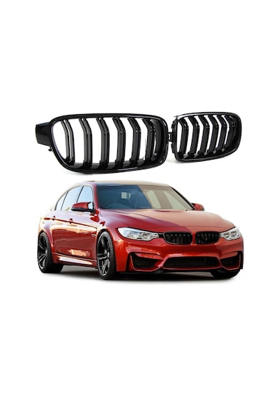 Bmw F30 M3 Style Ön Panjur Böbrek 2012-2018