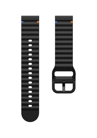 Huawei Watch Gt4 41mm İle Uyumlu Dalga Desenli Tokalı Yumusaş Soft Silikon Kordon
