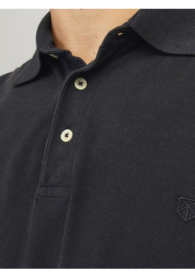 Jack & Jones Jprbluwıllıam Wash Ss Polo Sn Black Black Siyah