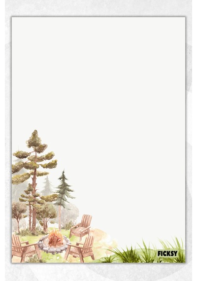 A5 Doğa Kamp Bloknot Çizgisiz Defter - 50 Yaprak - Memopad - Notepad - Not Defteri - Not Kağıdı Çok Renkli Çok Renkli A5 Doğa Kamp Bloknot Çizgisiz Defter - 50 Yaprak - Memopad - Notepad - Not Defteri - Not Kağıdı Çok Renkli Çok Renkli