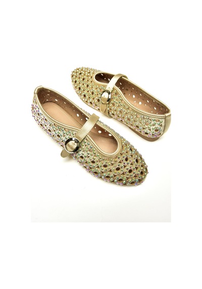 Fox Shoes U820086704 Ten Kumaş Kadın Babet Ten-kumaş Ten Rengi