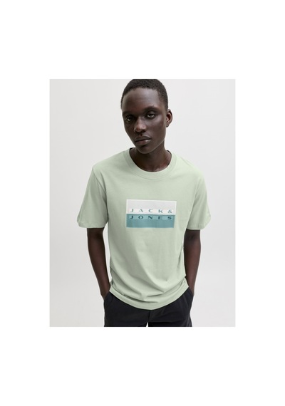 Jack & Jones Jcofusıon Dots Prınt Tişört 12289863 Yeşil