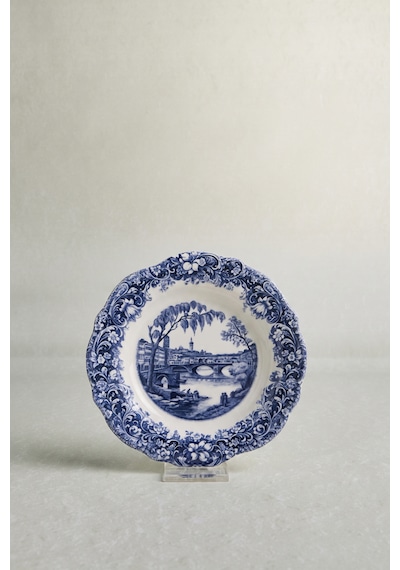 Emsan Floransa Meze Tabağı 17 Cm Mavi