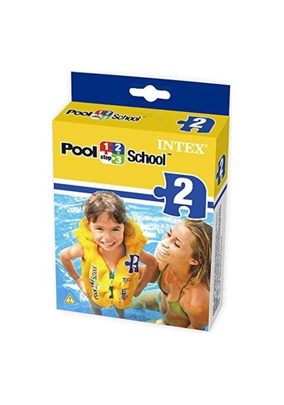 Avmarin Intex Pool School 2 Swim Vest Intex 58660 Şişme Can Yeleği 3 - 6 Sarı