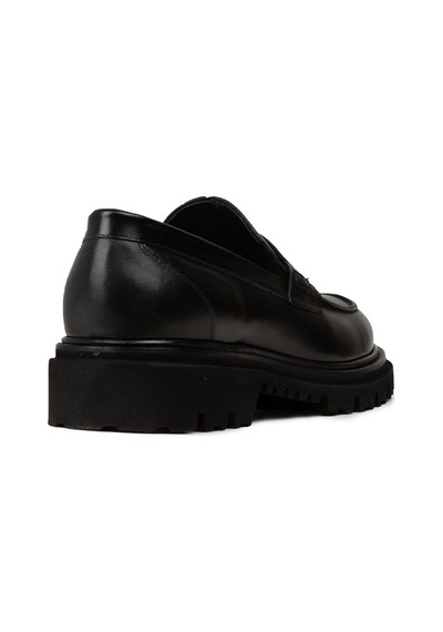 Deery Erkek Hakiki Deri Siyah Loafer - F6528msyhp01 Siyah