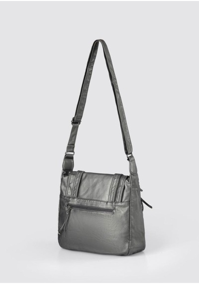Ççs London Ççs 577673 Kadın Omuz Çantası Grey