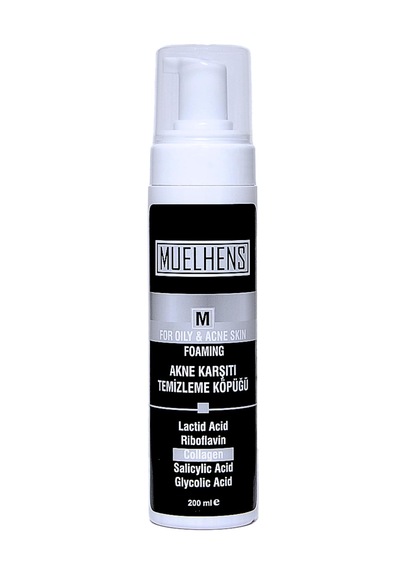 Muelhens Akne Karşıtı Yüz Temizleme Köpüğü 200 ML