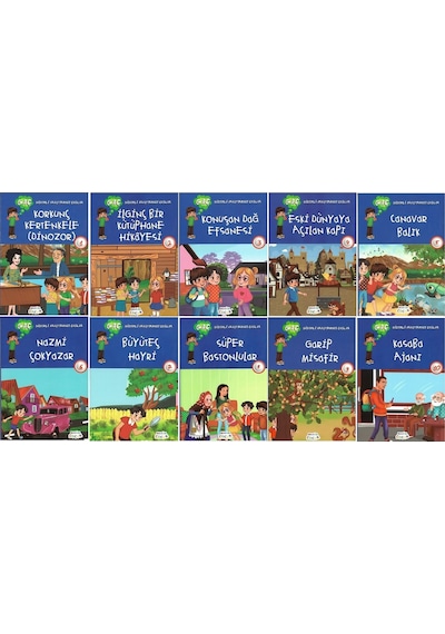 4. Sınıf Okumayı Sevdiren 20 Hikaye + Doğada Matematik
