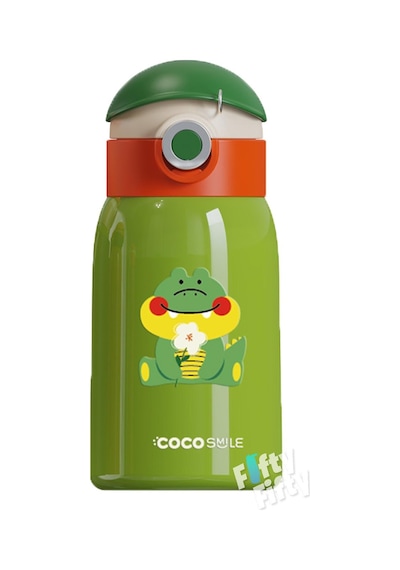 Cocosmile Özel Kutulu Kılıflı 470 ML Pipetli Çelik Termos -boyun Askılı- 4 Farklı Model Cskılıflı