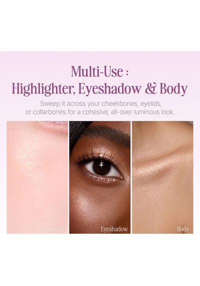 Clıo Mikro İnci Tanecikleriyle Yoğun Işıltı Sağlayan Highlighter Prism Highlighter 01 Gold Sheer