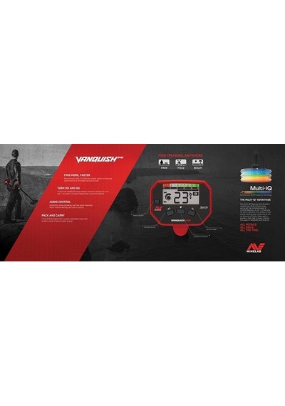 Minelab Vanquish 340 Define. Altın. Metal Dedektörü