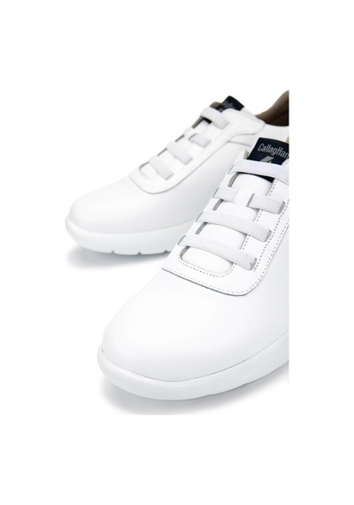 Callaghan Erkek Hakiki Deri Beyaz Sneakers & Spor Ayakkabı 618 51314 Erk Ayk Y25 Bıanco Beyaz