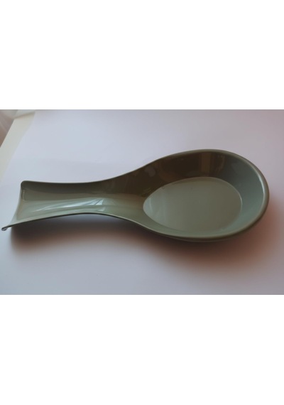 Kaşıklık, Sert Plastik, Yatay Kaşık Altlığı Tezgah Üstü Kullanıma Uygun, Hafif Ve Pratik Yeşil
