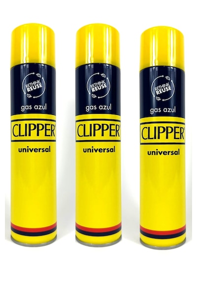 Clipper Çakmak Gazı 3 x 300 ML