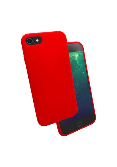 Apple Uyumlu iPhone Se 2020 Kılıf Zore Silk Kadife Iç Yüzey Kılıf