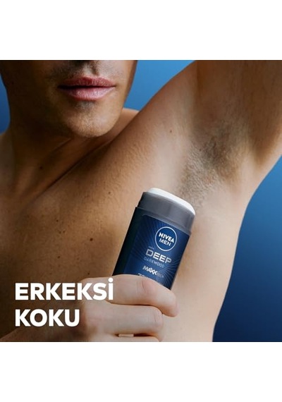 Erkek Stick Deodorant Deep Dimension 50 Ml,72 Saat Ter Ve Ter Kokusuna Karşı Anti Perspirant Koruma,aktif Karbon