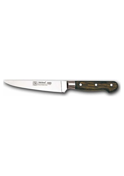 Sürbisa 61002-y.m Yöresel Mutfak Bıçağı Ahşap Sap 15 CM (Pimli)