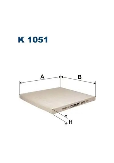 Fıltron K1051 Polen Filtresi 7700428820